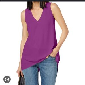 INC International Concepts Womens Handkerchief Hem Top